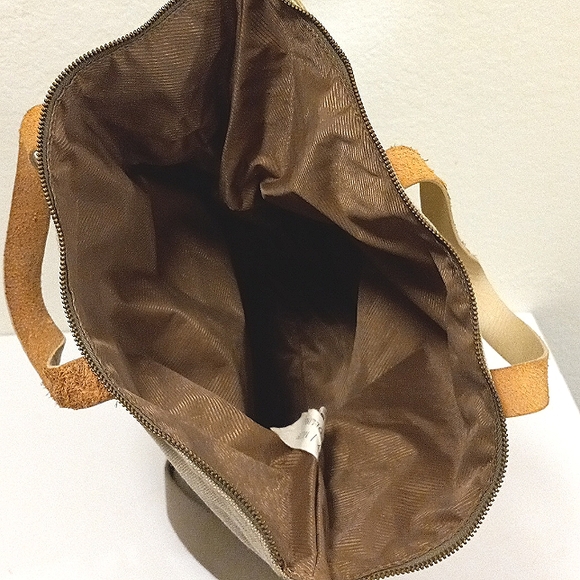 Kelly Moore Bags Kelly Moore Leather Canvas Camera Bag Purse